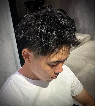 ショート メンズ 🔥特殊パーマ🔥 歩夢のヘアスタイル