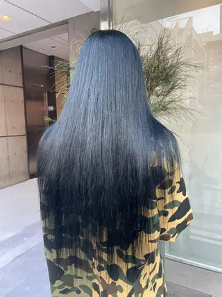 ロング カラー 🧁はるひ/ ZEST八王子🟡のヘアスタイル