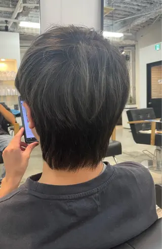 メンズ NICA所属・陶山 直樹のヘアスタイル