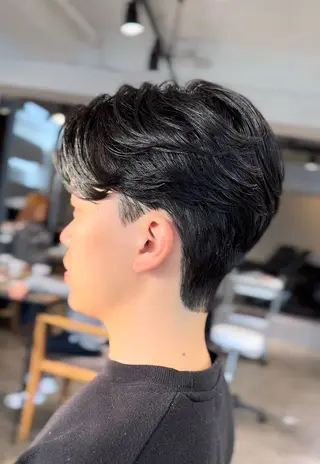 パーマ メンズ メンズパーマ 特化/中川拓也のヘアスタイル