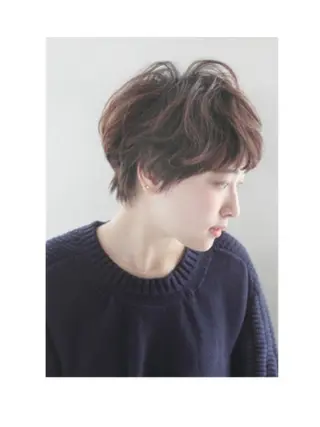 ショート ワタベ ハヤト/ トップデザイナーのヘアスタイル