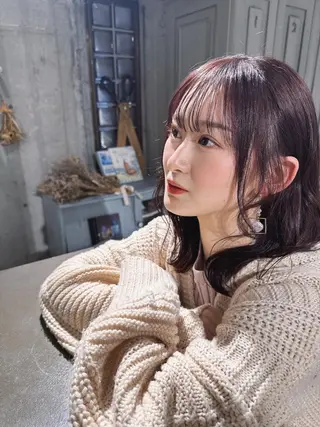 ミディアム 瀬畑 拓海のヘアスタイル