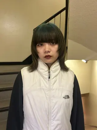 ミディアム カラー ☕️結【suii.】 ボブ/ヘアセット☕️のヘアスタイル