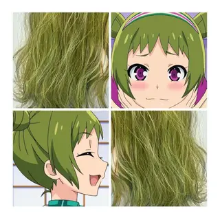 ミディアム カラー GARU-ガル-所属・TSUNO🦖 派手髪/オタク美容師のヘアスタイル