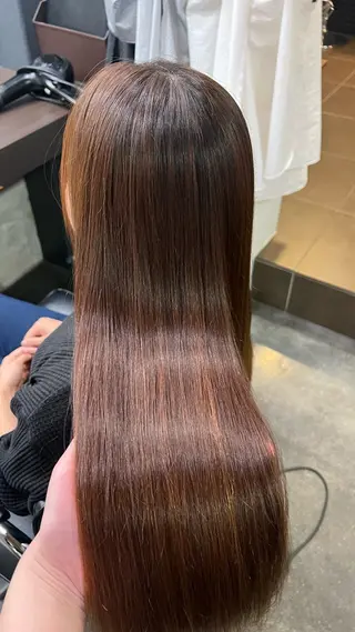 ロング 西村 美月のヘアスタイル