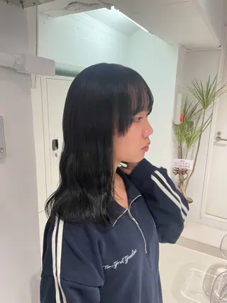 カラー とば みゆうのヘアスタイル