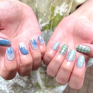 ネイル AOI✩⡱ y2kネイルのネイルデザイン