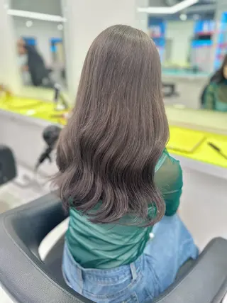 セミロング カラー ♡ダブルカラー特化♡ miyuのヘアスタイル