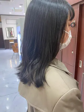 ロング 宮澤 美幸のヘアスタイル