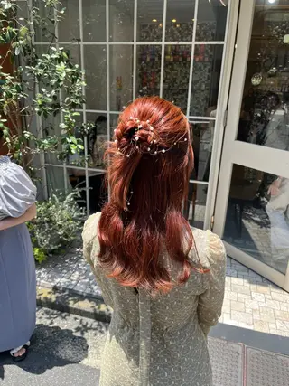 ロング ヘアアレンジ 横浜 /佐藤 桃香のヘアスタイル