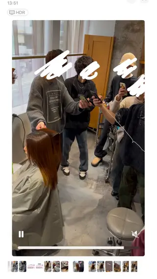 セミロング 丹野 圭太のヘアスタイル