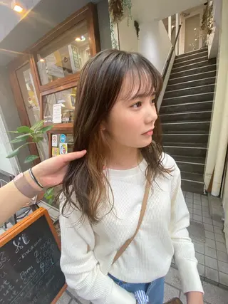 ロング nico🏁 rihoのヘアスタイル