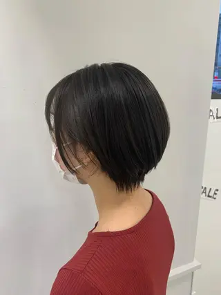 ショート 山下恋佳/矢場町/ ブリーチ/ショートのヘアスタイル