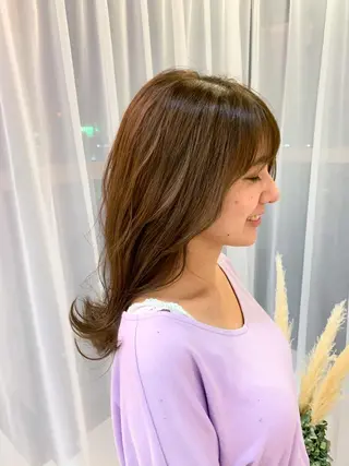 ロング カラー モリシュンスケ /レイヤー/髪質改善のヘアスタイル