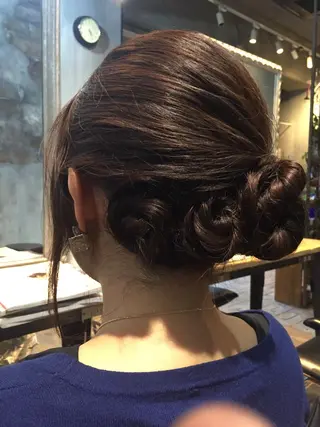 ヘアアレンジ ヤマダ タケトのヘアスタイル