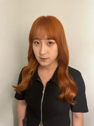 ロング Hana ハイトーン🕯🩰のヘアスタイル