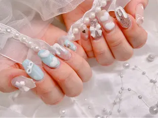 ネイル ゆりか ジョアアンジェ福島のネイルデザイン