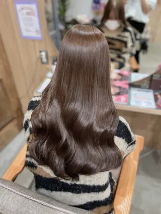 ロング カラー 仙台/髪質改善/艶髪 🫧シズクのヘアスタイル