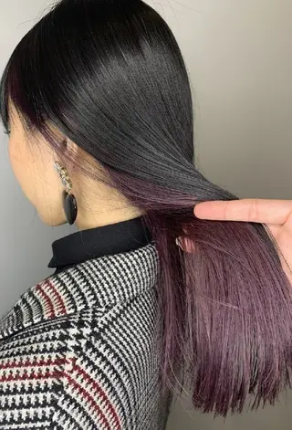 カラー GRITTERs 泉中央店所属・ロング/小顔レイヤー /カットモデル泉中央のヘアスタイル