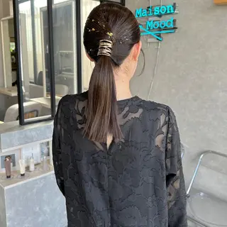 ヘアアレンジ はちすか るかのヘアスタイル