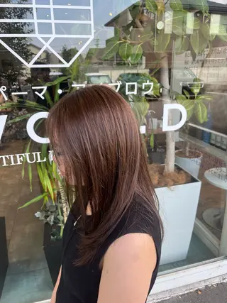 ミディアム 小川 孝太のヘアスタイル