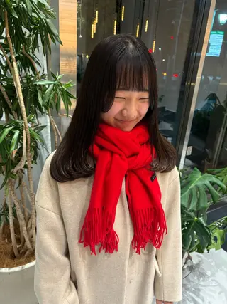 ロング 風香🪼レイヤー /透明感カラーのヘアスタイル