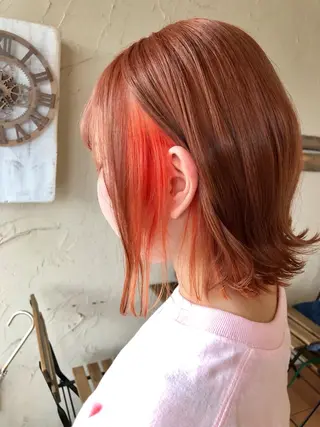 ミディアム カラー Ichimura yurieのヘアスタイル