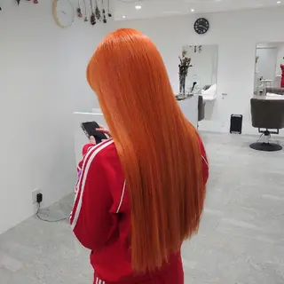 カラー ロング E Komo hair所属・Wow❕E Komo hair 永井一輝のヘアスタイル