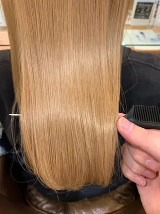 ロング IRICO たまプラーザ所属・韓国ヘアー🇰🇷 MIWAのヘアスタイル