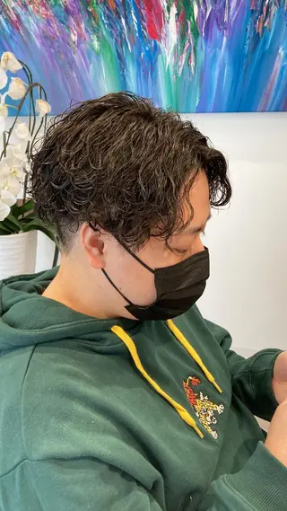 パーマ メンズ リベイル けんたのヘアスタイル