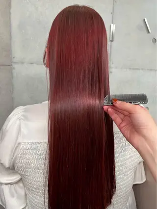 ロング カラー 清水 真之介のヘアスタイル