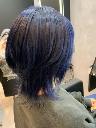 ショート カラー 透明感/ブリーチ縮毛 /髪質改善/星野純一のヘアスタイル