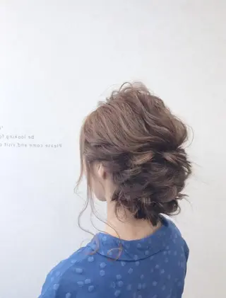 ヘアアレンジ Ricco.所属・デビュー前スタッフ スタッフのヘアスタイル
