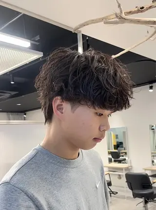 パーマ メンズ 【圧倒的センス】 まる/メンズカラーのヘアスタイル