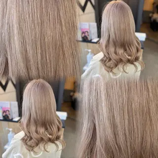 ロング カラー 髙橋 李里亜のヘアスタイル