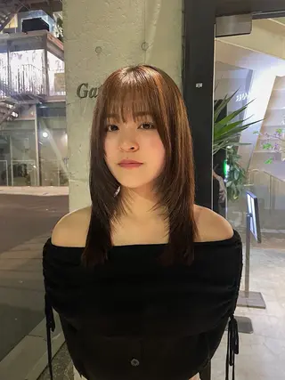 ミディアム ACQUA所属・カットモデル大募集！ ACQUA ・eriのヘアスタイル