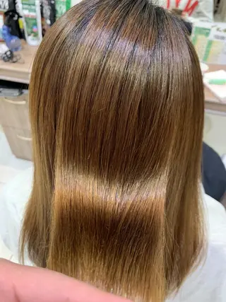 セミロング パーマ 髪質改善専門💎💫 大滝真也のヘアスタイル