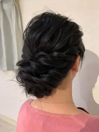 セミロング ヘアアレンジ 【店長】 草間大輔のヘアスタイル