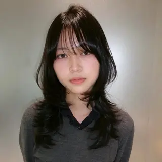 セミロング 🎀レイヤー/ カラー🐕🦺anのヘアスタイル