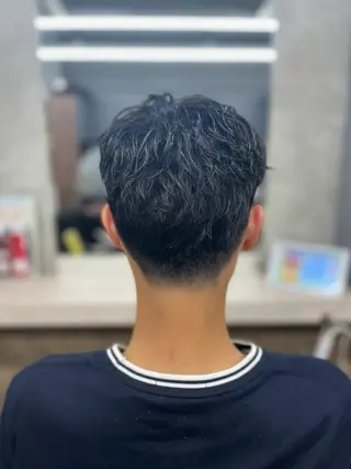 パーマ メンズ 🐈‍⬛多系統🕶 tsubura🖤のヘアスタイル