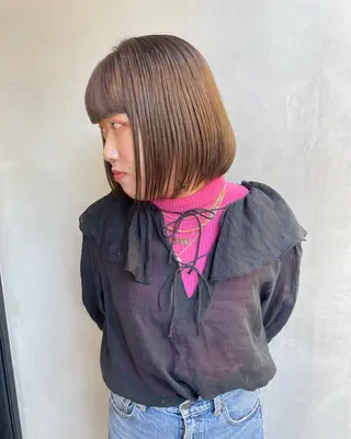 カラー 🌈HAPPYになる hair🌈ユウカのヘアスタイル