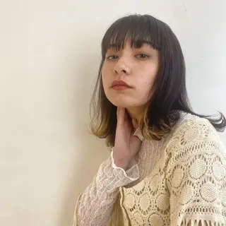 カラー ノンダメージサロン まつうらるなのヘアスタイル