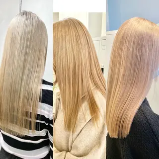 カラー 🔷ダブルカラーハイ トーン🔷櫻井走のヘアスタイル