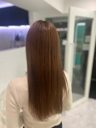 ロング カラー ハイトーンカラー 🦄レイヤーカットのヘアスタイル