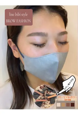 アイブロウ poka lash所属・poka lash 奥村の眉毛・アイブロウイメージ