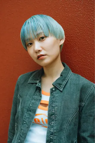 ショート カラー SALOWIN 梅田茶屋町店所属・梅田/ベージュカラー /ブリーチカラーのヘアスタイル