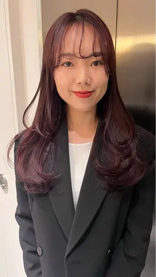 ロング カラー classic 新横浜所属・大人girly🛋️ 🤍yukakoのヘアスタイル