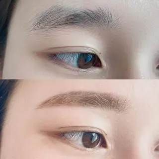 アイブロウ plume eyelashのネイルデザイン