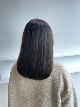 セミロング カラー パーマ CYNTHIADUE 店長| IRISUのヘアスタイル