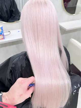 ロング ブリーチ指名🥇/ ボブ/HISAKIのヘアスタイル